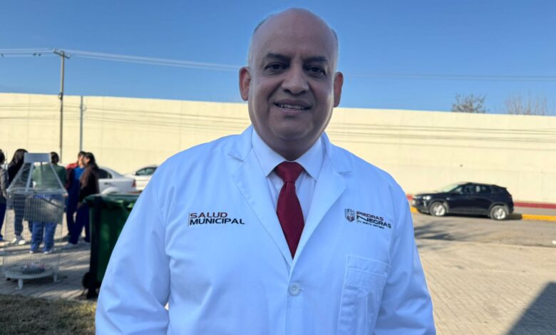 Dr. Ricardo Aguilar, Director de Salud Municipal de Piedras Negras