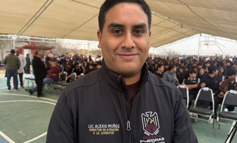 Alexis Muñoz, Director de juventud en Piedras Negras