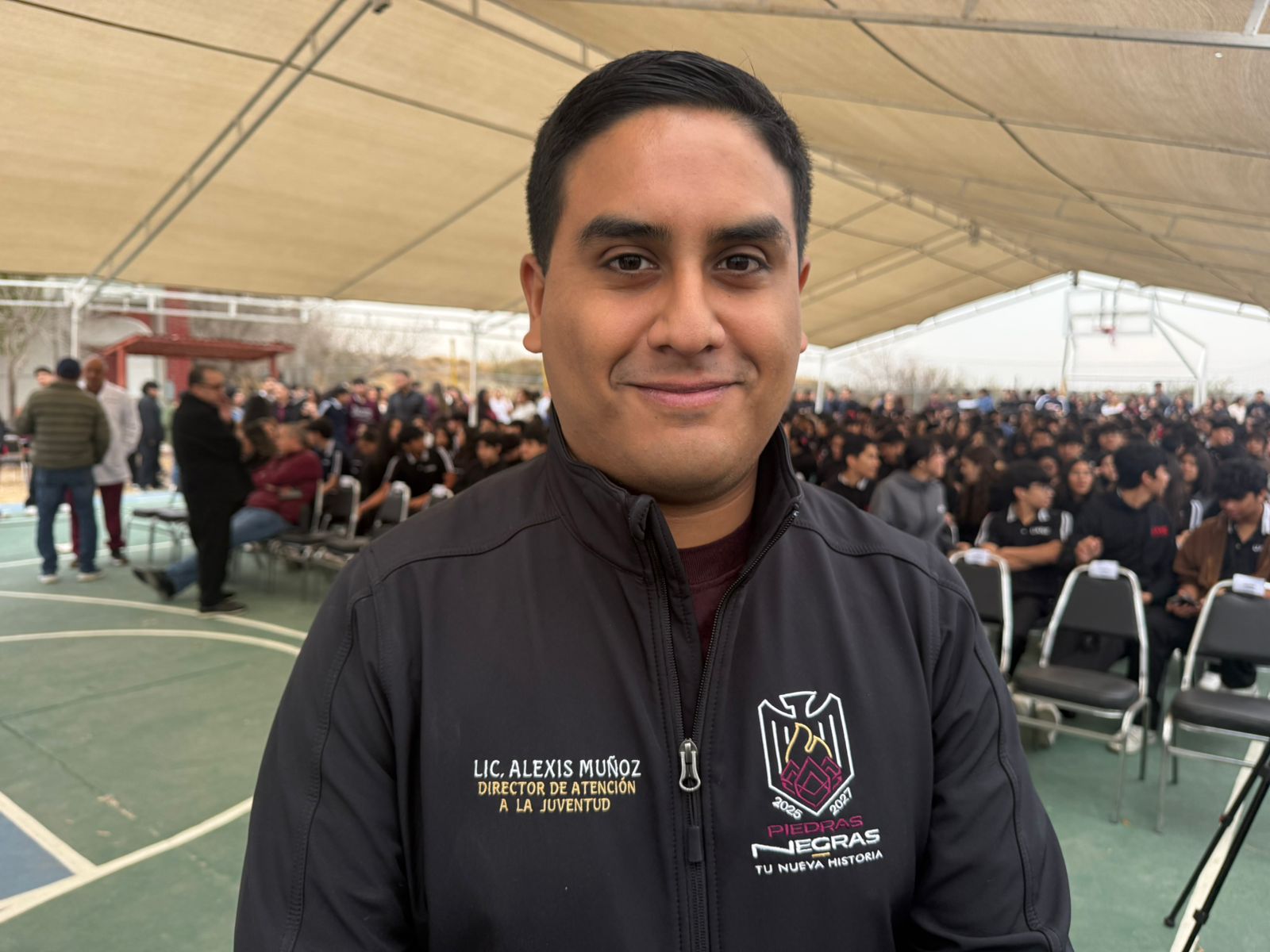 Alexis Muñoz, Director de juventud en Piedras Negras